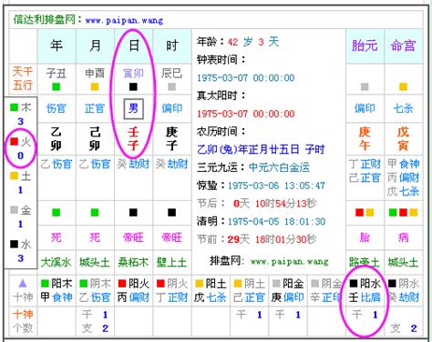 命主八字|生辰八字算命、五行喜用神查詢（免費測算）